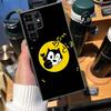 F-Felix the Cats Funny Cases Phone Case for Samsung Galaxy S26 Ultra S25 Edge S24 S23 FE S21 Plus S20 S22 S10 Cover TPU Capa She