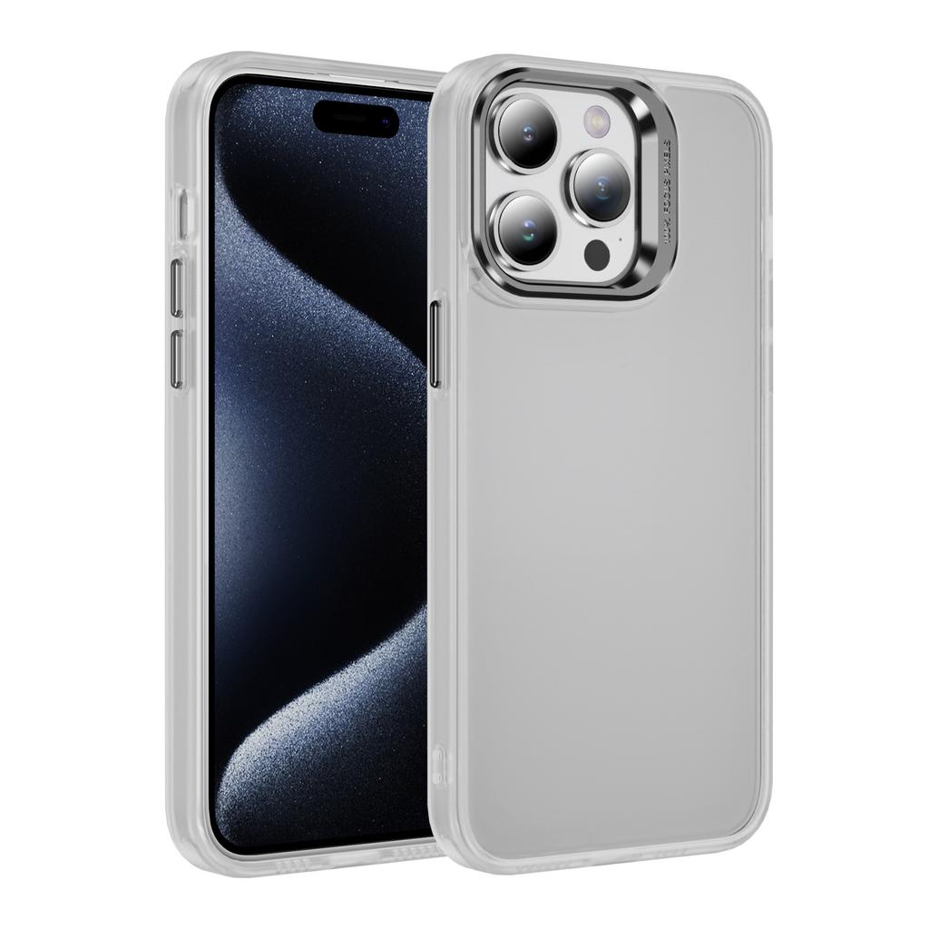 Für iPhone15 Pro Hülle mit Hautgefühl, hautfreundliche Haptik, ultradünn, Anti-Fingerabdruck, vollständig umwickelte Kanten. für Apple Handyhülle