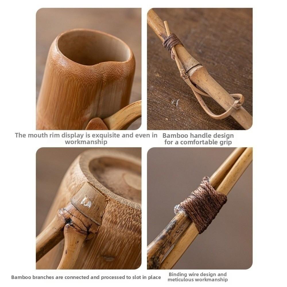 Long Handle Tea Infusers Bamboo Material Tea Scoop Durable Tea Ceremony Utensils  Tea Ceremony