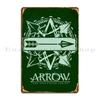 Arrow Sign Metal Signs Printed Cinema Home Wall Cave Pub Tin Sign Poster
