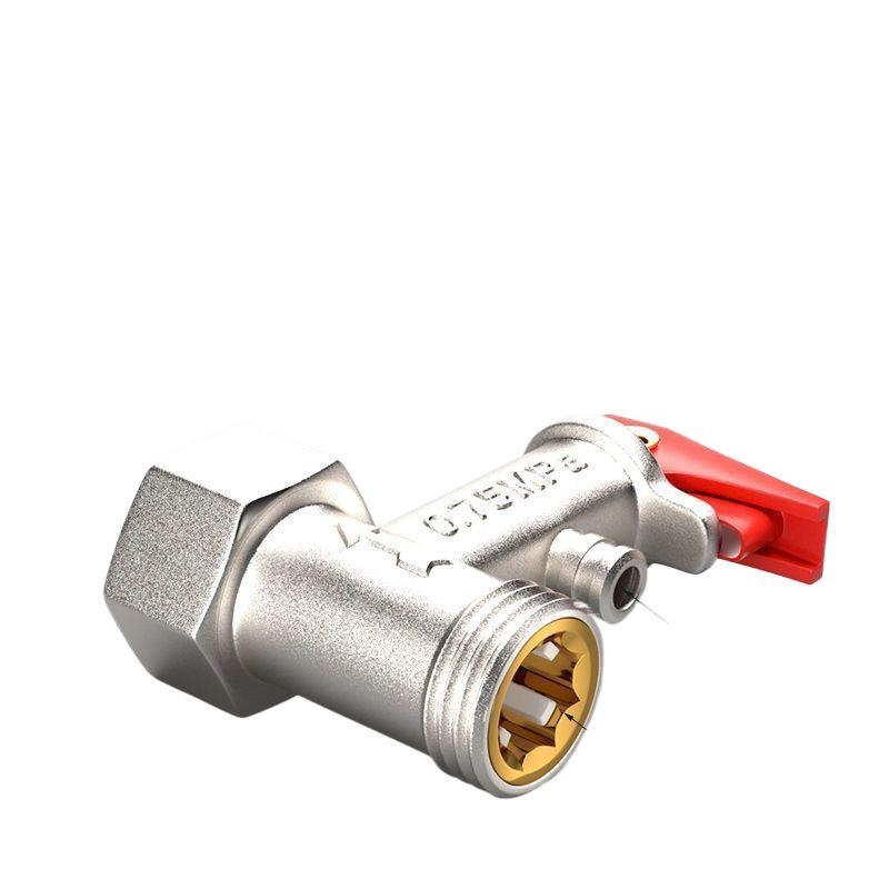 Universal Water Heater Safety Valve with Pressure Relief & One-Way Check Valve