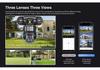 V380 360° Triple-Lens Solar WiFi/4G Surveillance Camera