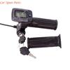 Y4UA Motorbike Pace Regulation Grip Live LCD Display Slope Power Increase ABS