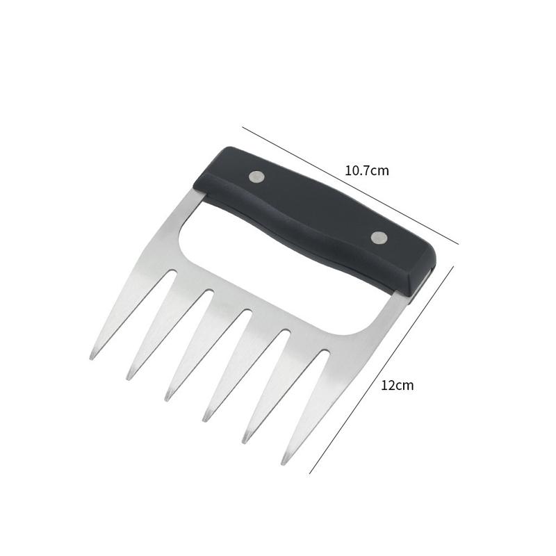 Manual Meat Shredder Fork Bear Claws BBQ Clamp Pulled Pork Roasting Tool Useful Kitchen Outdoor Picnic Accessory