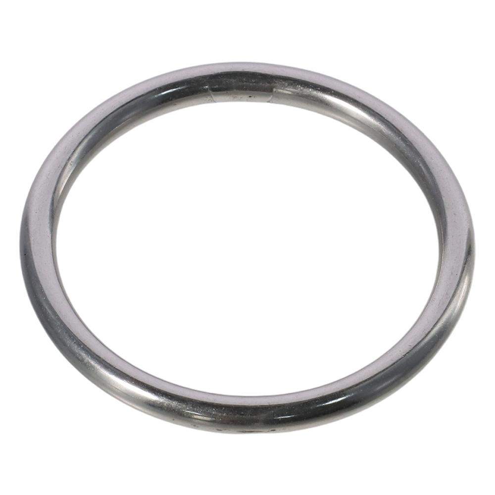 2pcs 304 Stainless Steel Round Ring Handbags, Belts, Ornamental Designs, Shop and Farm, Crafts