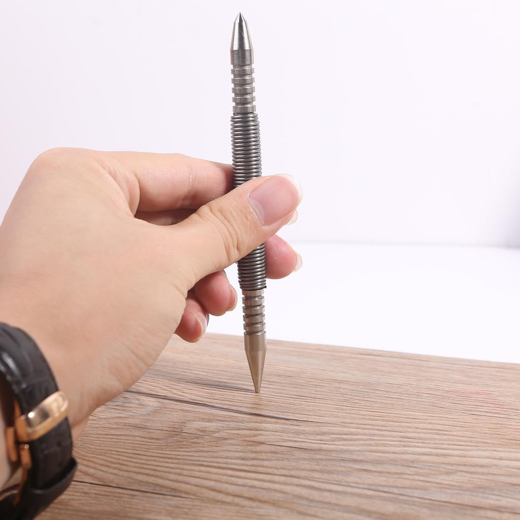 Compact Dual for Head Nail Setter Hammerless 1/16″ Spring Nail Set 5000 PSI Striking Force- Door Pin Removal Tool Tool S