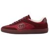 G75 Suede Low Top Skate Shoes 0.5cm Men's Red 813686 AAEX5 6142