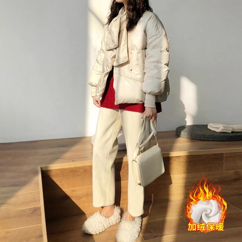 

6 #новые брюки для беременных боковая кулиска бархатные брюки Харлан носить имитация кашемира повседневные брюки для беременных 3XL