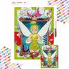 DIY Diamond Painting Elf Cross Stitch Kit Mosaic Art Diamond Painting Full Circle Diamond Home Decoration
