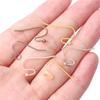 100Pcs 20x22mm Irony Charm Findings Earrings Clasps Hooks Fittings DIY Jewelry Making Accessories