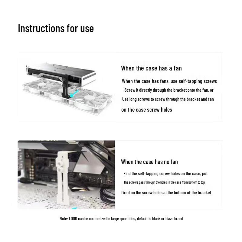 BIAZE Adjustable Graphics Card Support Bracket