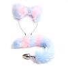 1 Set Sex Pleasure Kit Enhance Intimacy Simulation Fox Tail Ear Set for Unforgettable Nights Passion