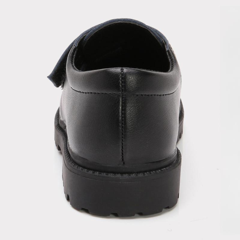 Sapatos de couro para meninos, versão coreana de primavera e outono, estilo britânico para meninos, sola macia, ensino médio, sapatos de apresentação para estudantes