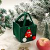 Santa Claus Snowman Elk Felt Christmas Candy Bag New Year Home Decoration Felt Gift Bags Merry Christmas With Handle