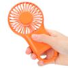 USB Charging Handheld Portable Fan 3 Speed     Fashionable Carabiner Fan