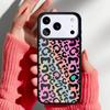 Fashion Cow spots leopard Print Phone Case for iPhone 17 16 15 14 13 Pro Max Back Cover for 12 11 Pro Coque