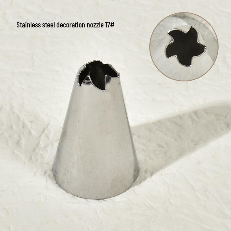 Nerezová sada na zdobení krémovým lepidlem pro DIY pečení a zdobení dortů