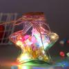Leuchtende Glasflaschen mit Sternen - Große & Kleine Wunschgläser mit Origami Glückssternen