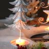 Nordic Minimalist Christmas Candle Holder Iron Decor Home Hotel Restaurant Table Centerpiece