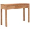 Day and Night - Day and Night Solid Teak Wood Console Table 110x35x75 Cm
