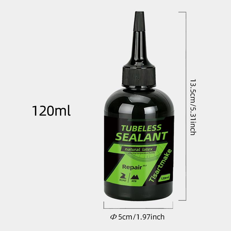 120ml Bicycle Tubeless Tire Sealant MTB Road Bike Tire Repair Kits Tire Puncture Repair Glue Fluid Bicycle Accessories 120ML 1 PCS