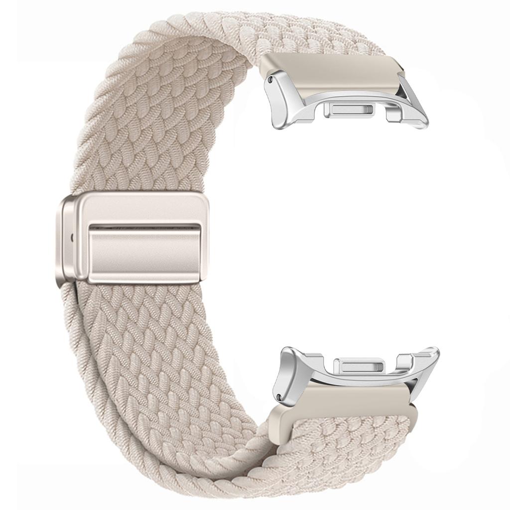 Braided Nylon Band for Samsung Galaxy Watch 8/8 Classic 46mm Magnetic Buckle for Galaxy Ultra 2025/7 47mm Colorful Sport Strap