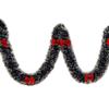 2m Christmas Bowknots Balls Garland, Xmas Tree Ornament For Mall Bar Party Supplies