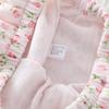 Women's Quilted Lapel Pajamas: Thick, Warm Cotton Loungewear for Autumn & Winter