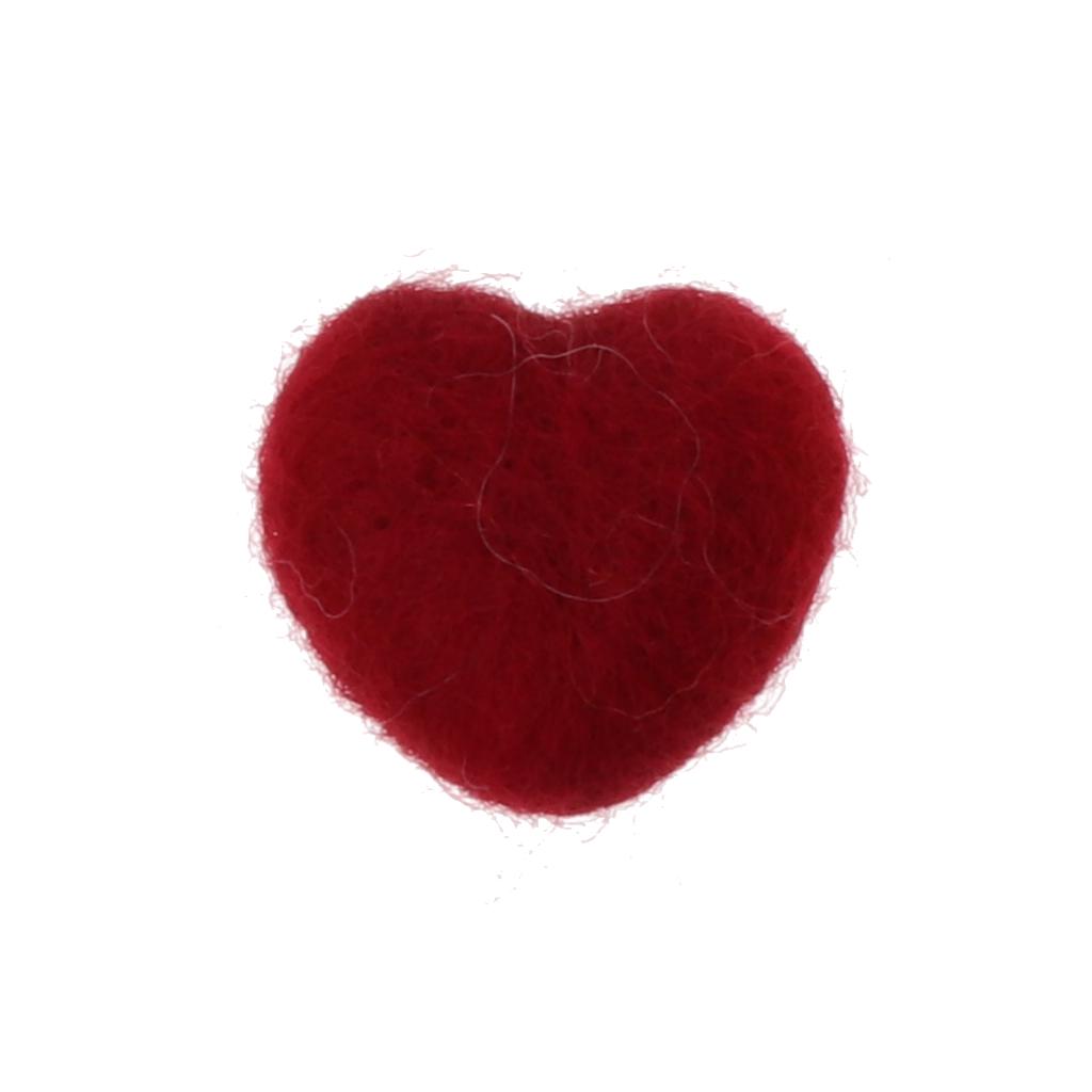 Newborn Photography Felt Love Props Tiny Baby Girl Boy Photo Shoot Handmade Felt Heart Shaped Props