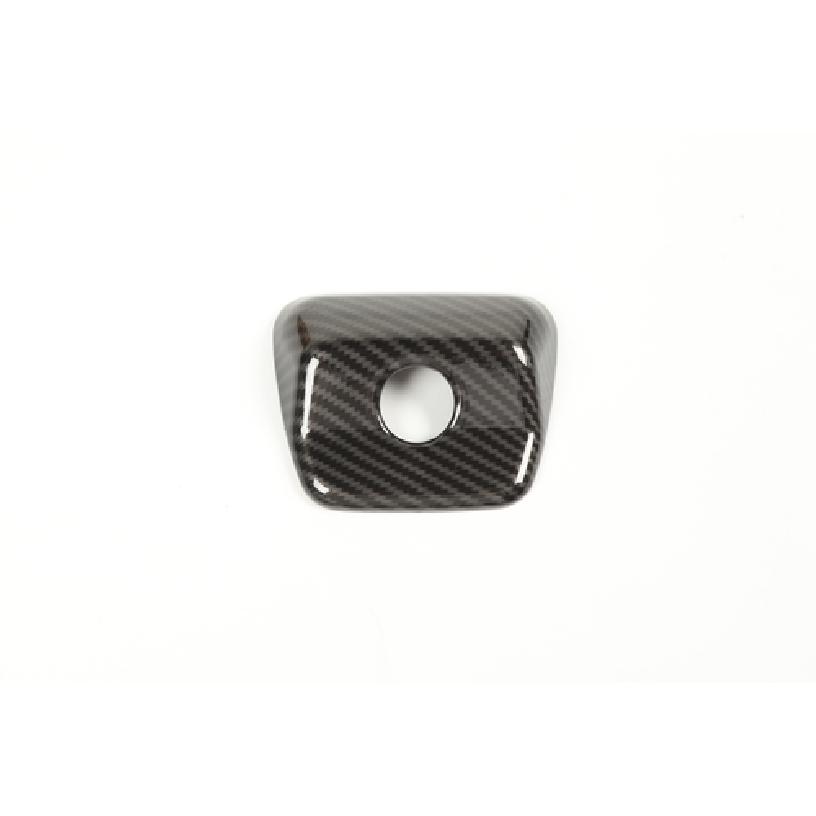 Rear Tailgate Camera Head Cover Trim For Jeep JT Gladiator 2018+ Carbon Fiber