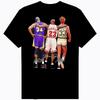 T-shirt signé Magic Johnson Michael Jordan Larry Bird Toutes Tailles 8D302 T-shirt Unisexe