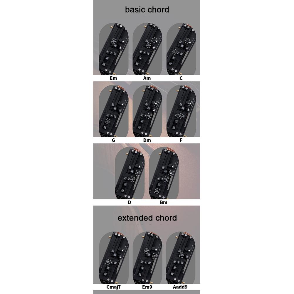 Pomocnik Akordów Gitarowych Narzędzia do Nauki Gry na Gitarze Pomoc Gitarowa Narzędzie do Akordów Pomoc Gitarowa Trener Akordów Akcesoria Gitarowe dla Początkujących