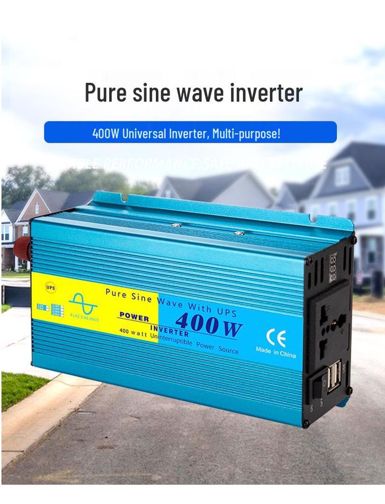 Doxin 400W Pure Sine Wave Car Inverter with Digital Display