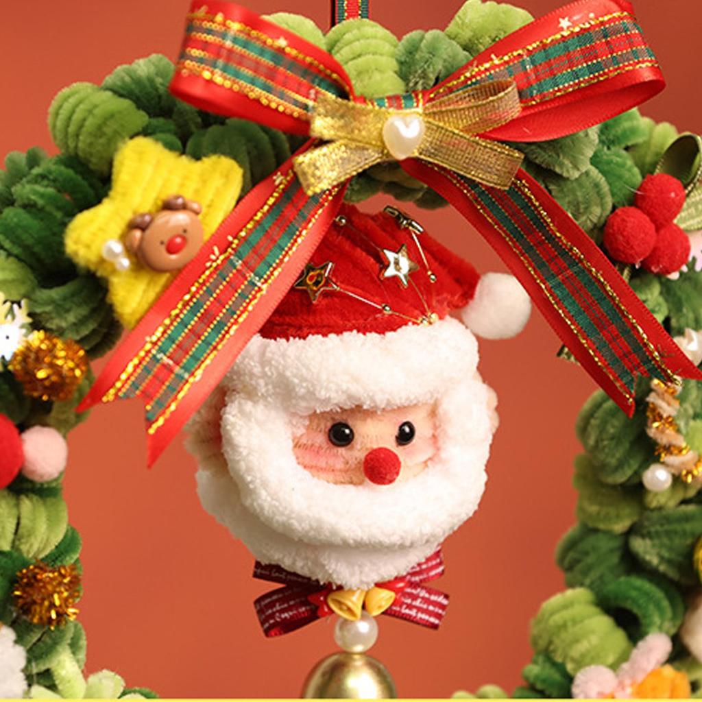 Christmas Craft Kit Funny Cute Home Decor Tree Decoration Twisted Stick Kits For Window Door Wall Indoor Outdoor Children Teens