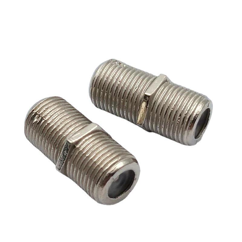 Alloy F-Type Female to Female Connector for TV Extension