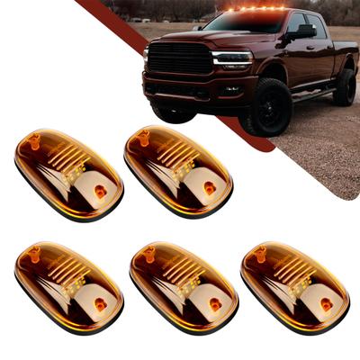 5Pcs Wireless Cab Lights Easy Install Weatherproof Improved Visibility Bright Roof Lights with