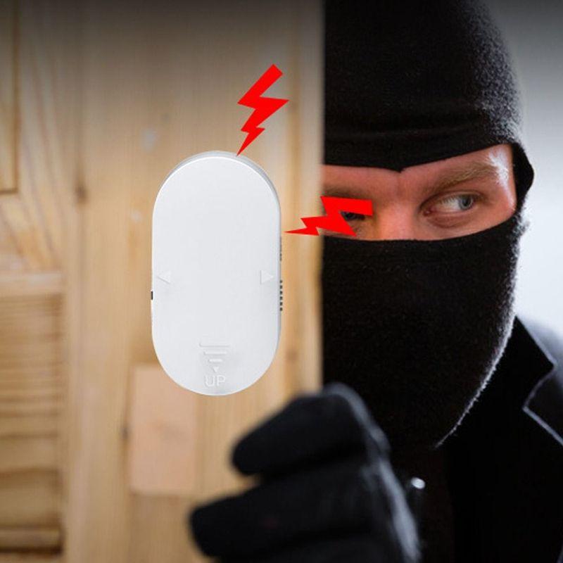 Magnetic Sensor Door Window Alarm Multifunctional Sturdy Burglar Alarm 130dB Door Window Open Sensor