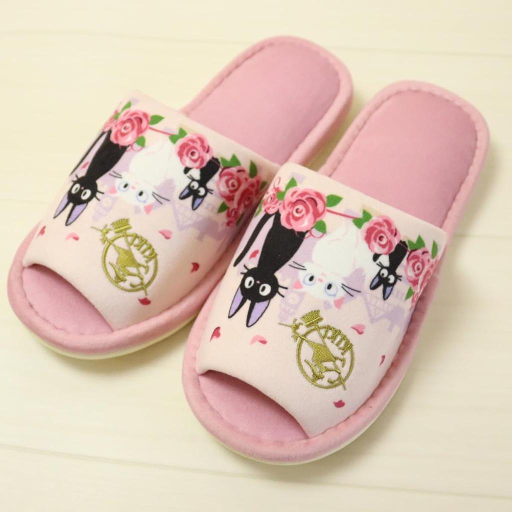 Delivery Service Toilet Mat and Slippers Set Size Toilet Mat Senko Date with Jiji Studio Ghibli Kiki's 2-Piece (Regular + Slippers)