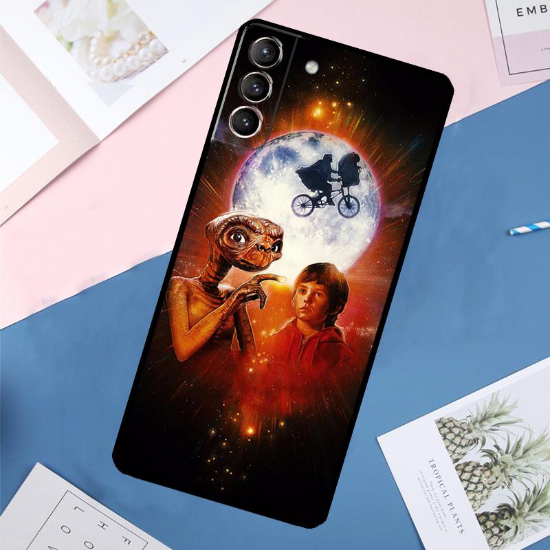 ET Movie Case For Samsung Galaxy S25 Ultra S21 S22 S23 S24 Ultra S9 S10 Plus S20 FE S25 FE Back Cover