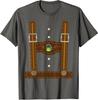Lederhosen Costume Oktoberfest Gifts Men German Beer T-Shirt