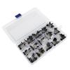 200PCS 15 Value in Line Electrolytic Capacitor Aluminum Capacitor Assortment Box Kit 0.1‑220UF