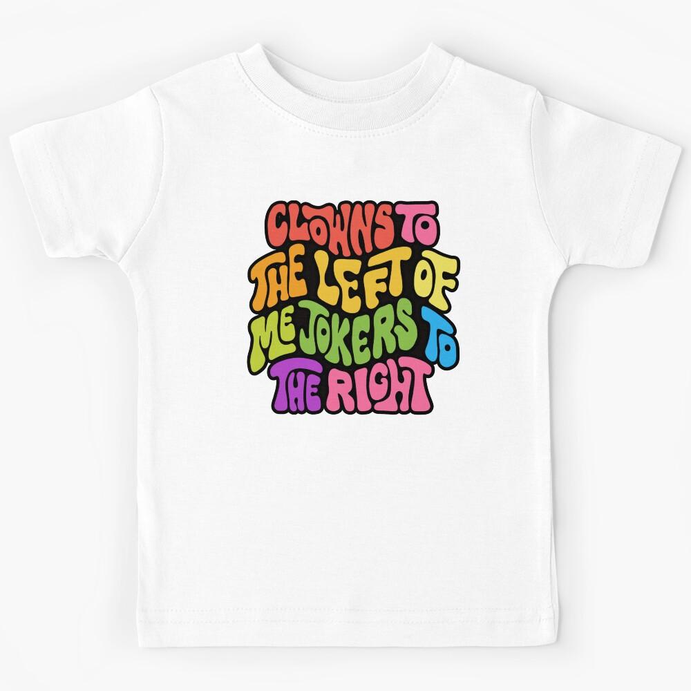 Clowns and Jokers Word Art Kids T-Shirt 170