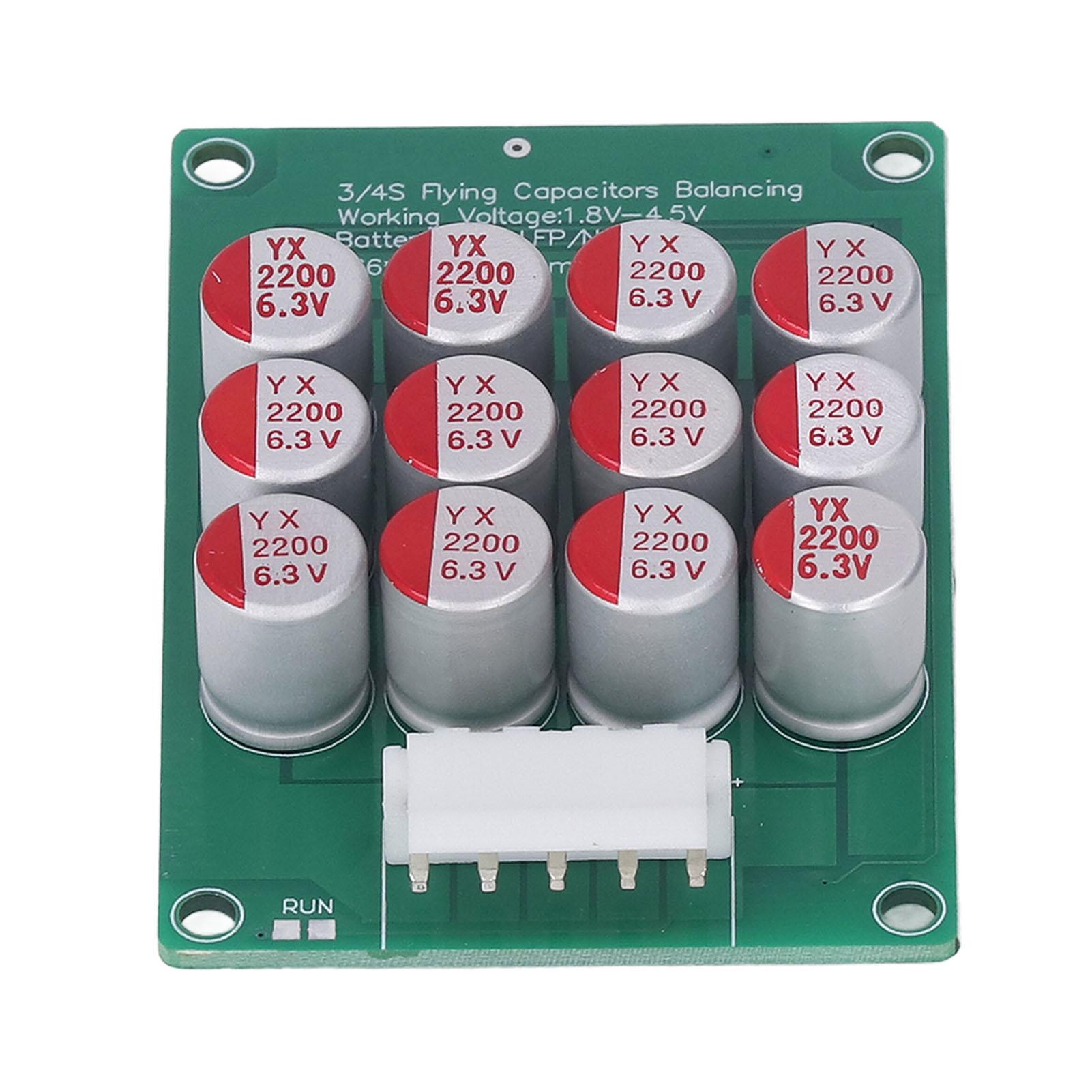 

4S Battery Active Equalizer with Cable Lithium Battery Balance Board for Ternary LFP Cells 1.8V‑4.5V No Shell