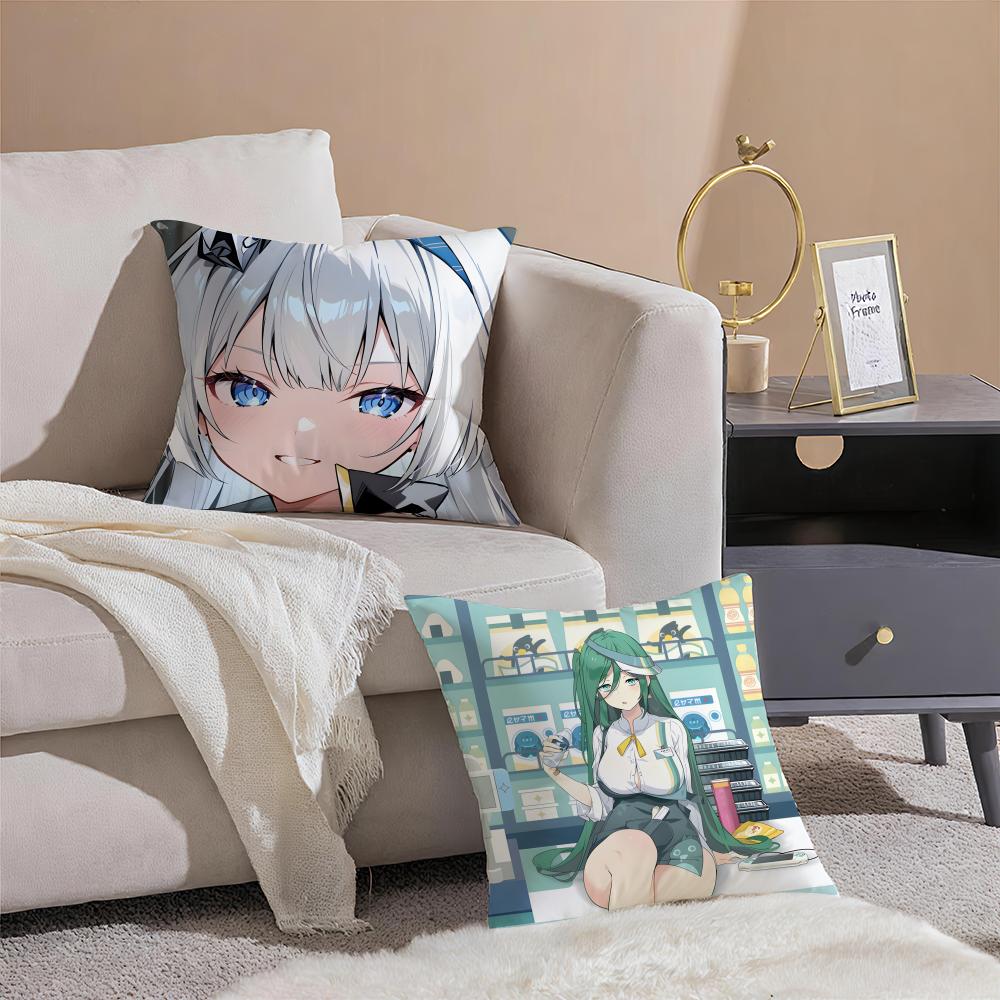 Fashion Dreamlike 2D Game SStellasora Cushion Cover Linen Pillow Case Soft Breathable Protective Couch Room Decoration