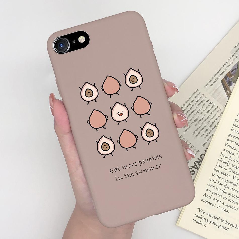 Per Apple iPhone SE 2020 2022 Custodia Silicone Carina TPU Morbida Custodia per Telefono per iPhone SE 2020 SE2 SE3 Cover Posteriore Bumper Custodie Fundas