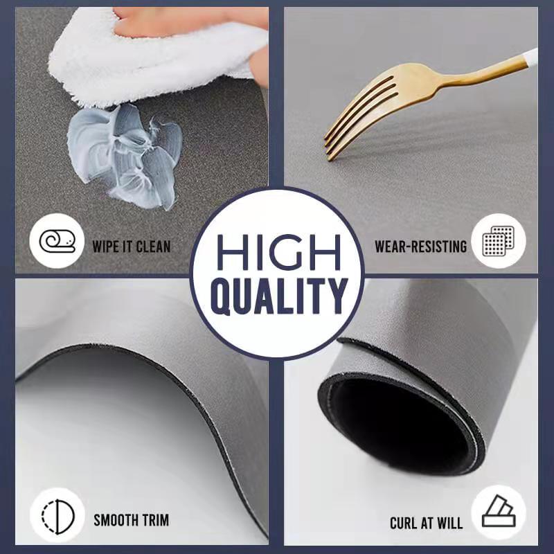 Hot Design Super Absorbent Mat  Non-slip Diatom Mud Bath Mat