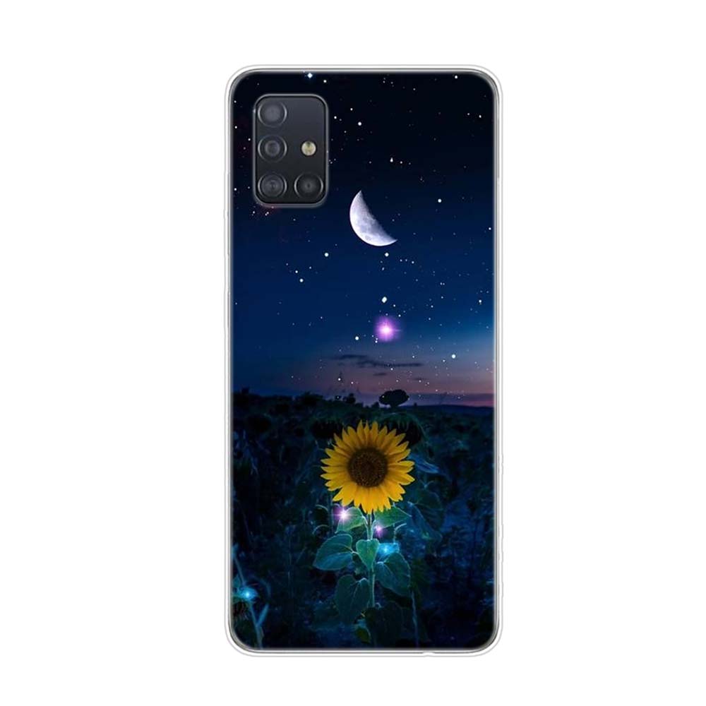 

Летний ромашка подсолнух для Samsung Galaxy A01 A11 A12 A22 A21S A31 A41 A42 A51 A71 A32 A52 A72 A02S, мягкий чехол для телефона Samsung A21S