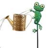 Solar Watering Can Light with Bracket Solar Powered Metal Fairy Lights Solar Garden Lights for Walkway Yard Pathway Patio Table