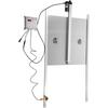 Automatic Chicken Coop Door, Timer and Light Sensor Chicken Door Opener, 12V 66W Chicken Coop Door, Electric Poultry Door Opener Kit with Infrared