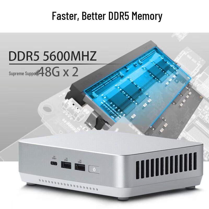 ASUS NUC14 Pro+ Mini PC for AI & Business (CN version)